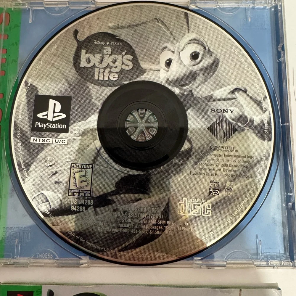 A Bug's Life (Sony PlayStation 1, 1998) PS1 Complete With Manual -